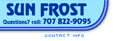 Sun Frost energy efficient refrigerators and sustainable living products